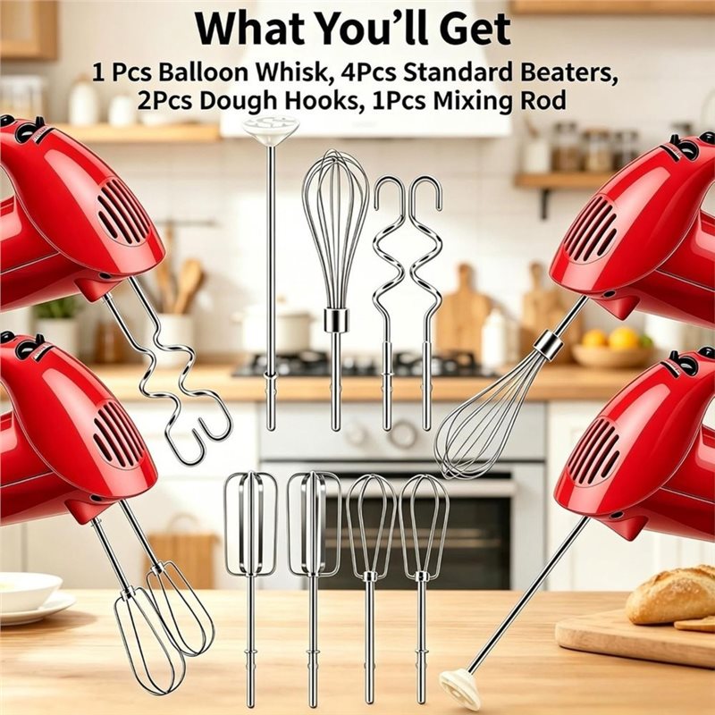 [Uygun Fiyatlı] Paslanmaz Çeli - Kitchenaid Mixer Hand Mixer incelemesi ve fiyatı