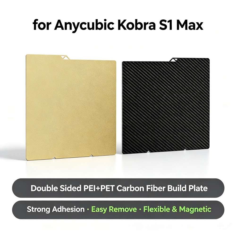 Anycubic Kobra S1 Max Baskı Pl - Crepe Pan Carbon incelemesi ve fiyatı
